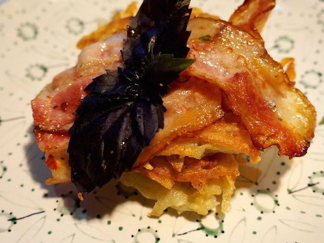 Рецепт драников с беконом