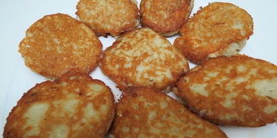 Драники с фаршем куриным