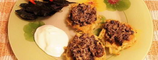 драники с грибочками. Шаг 6