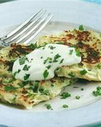 Драники с хреном