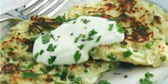 Драники с хреном