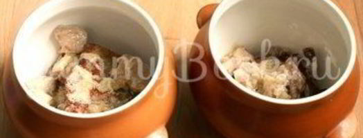 драники с мясом в горшочках. Шаг 10