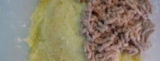 драники с мясом. Шаг 4