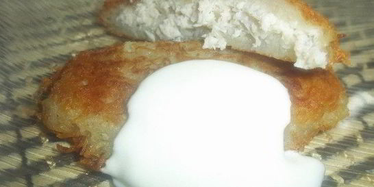 Драники с начинкой