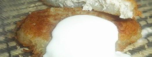 драники с начинкой. Шаг 8