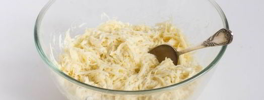 драники с сыром без яиц. Шаг 6