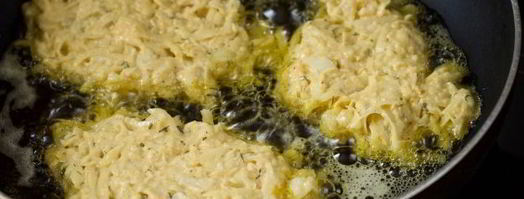 драники с сыром без яиц. Шаг 9