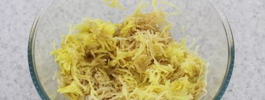 драники с яблоком. Шаг 4