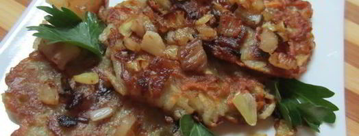 драники со шкварками. Шаг 7