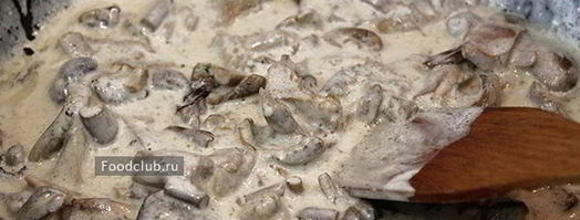 драники со сметано-грибным соусом. Шаг 5