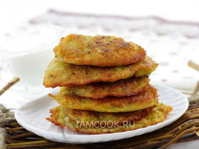 Рецепт драников в мультиварке