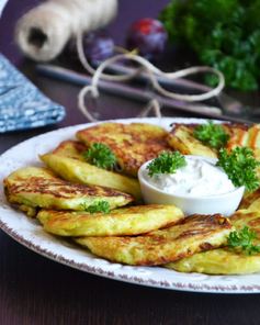 Кабачковые драники из кабачков и картошки