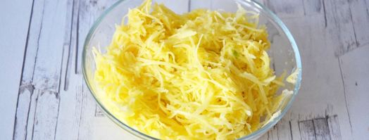 кабачковые драники из кабачков и картошки. Шаг 4