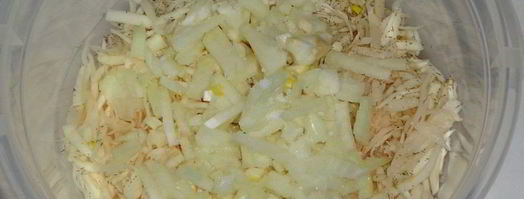 картофельные драники с капустой. Шаг 5