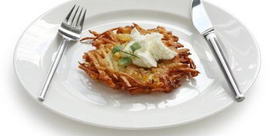 Картофельные драники с репой