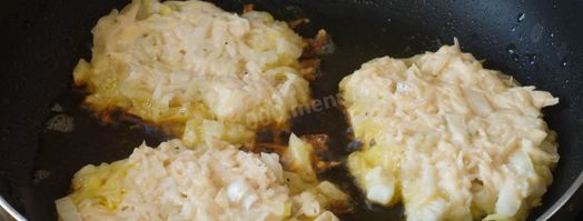 картофельные драники с сыром. Шаг 7