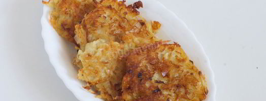 картофельные драники с сыром. Шаг 8