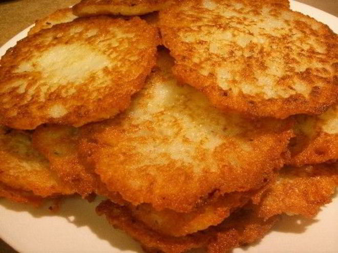 Рецепт картофельных оладий драники