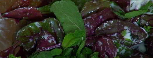 свекольные драники с брынзой. Шаг 10