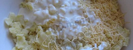 форшмак с сыром и картошкой. Шаг 8