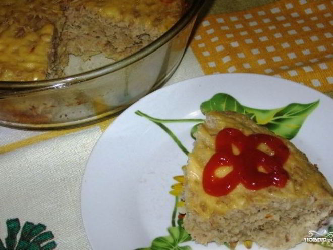 Рецепт форшмака, запеченного в духовке