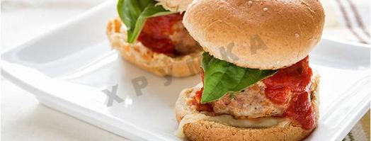 булочки с фрикадельками из индейки в духовке. Шаг 4