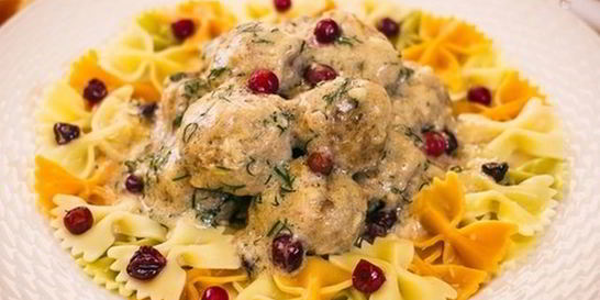 Фрикадельки и фарфалле