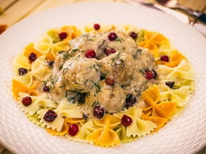 Рецепт фрикаделек и фарфалле