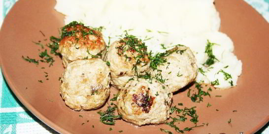 Фрикадельки из индейки