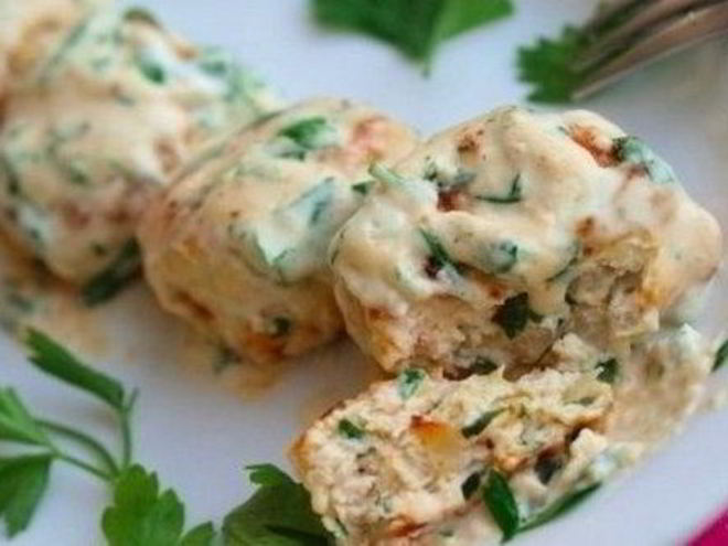Рецепт фрикаделек из куриного фарша с сыром