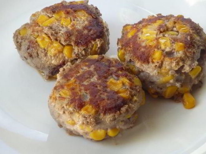Рецепт фрикаделек с кукурузой