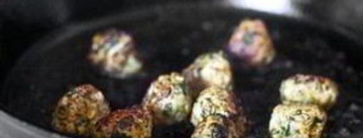 фрикадельки с луком и имбирным соусом. Шаг 3