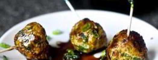 фрикадельки с луком и имбирным соусом. Шаг 5