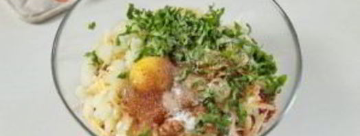 фрикадельки с пармезаном и миндалем. Шаг 6