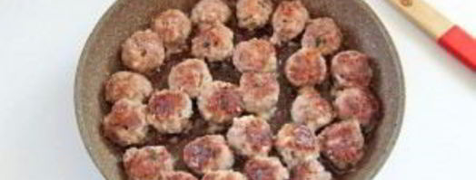 фрикадельки с пармезаном и миндалем. Шаг 9