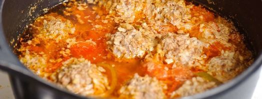 фрикадельки с подливкой. Шаг 24