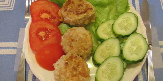 Фрикадельки с рисом