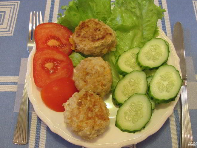 Рецепт фрикаделек с рисом