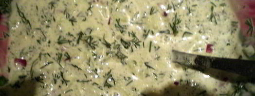 фрикадельки с цедрой лимона и огуречным соусом. Шаг 15