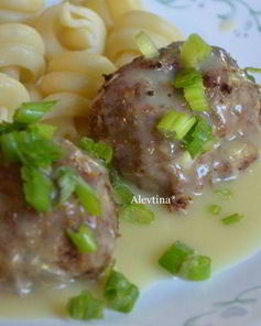 Фрикадельки с яблочным вкусом