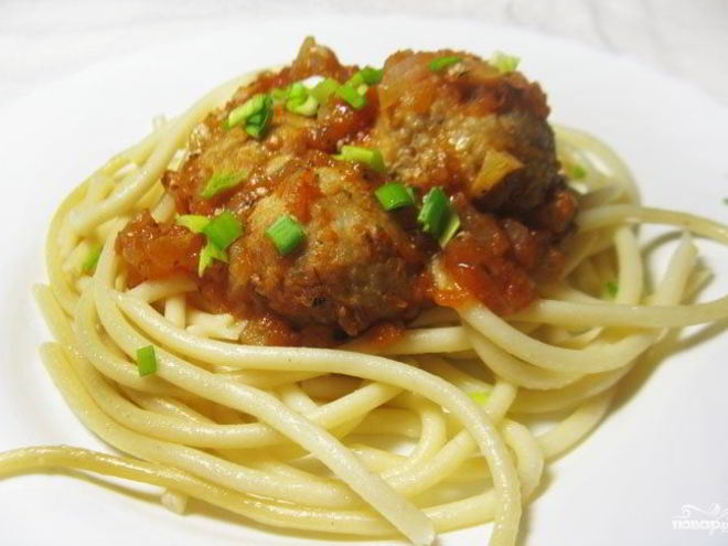 Рецепт фрикаделек в духовке с подливкой