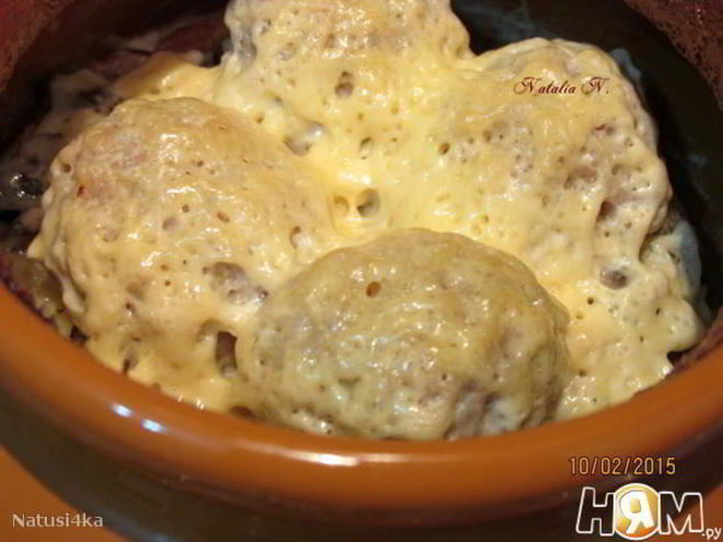 Рецепт фрикаделек в горшочке