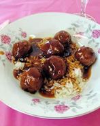 Фрикадельки в кисло-сладком соусе