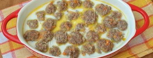 фрикадельки в сливочном соусе. Шаг 7