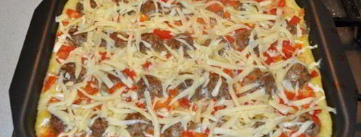 фрикадельки, запеченные с картофельным пюре. Шаг 6