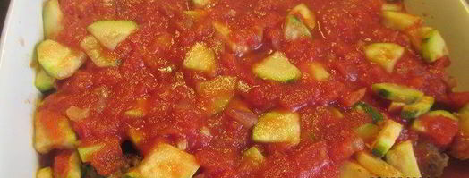 фрикадельки, запеченные с овощами. Шаг 8