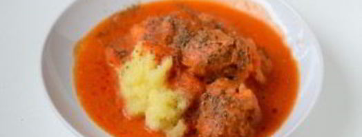 говяжьи фрикадельки в томатном соусе. Шаг 11