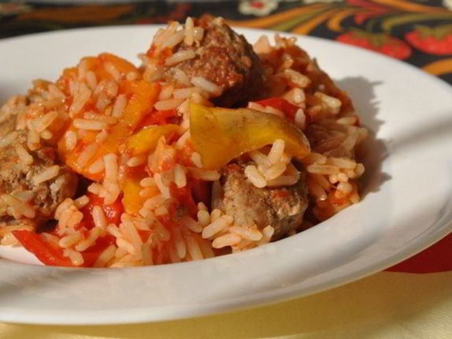 Рецепт котлеток-фрикаделек с рисом и овощами