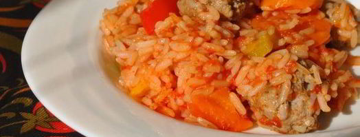 котлетки-фрикадельки с рисом и овощами. Шаг 8