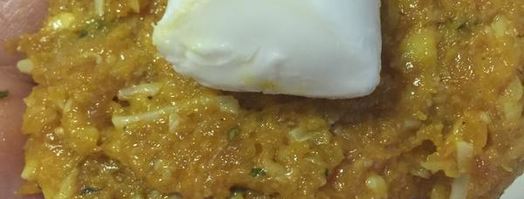 куриные фрикадельки с моцареллой. Шаг 3